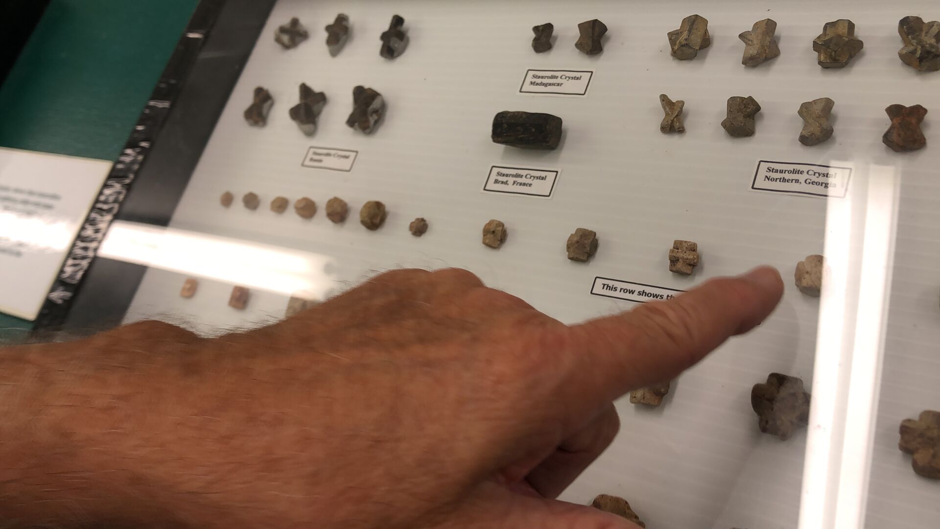 fairy stone showing collection